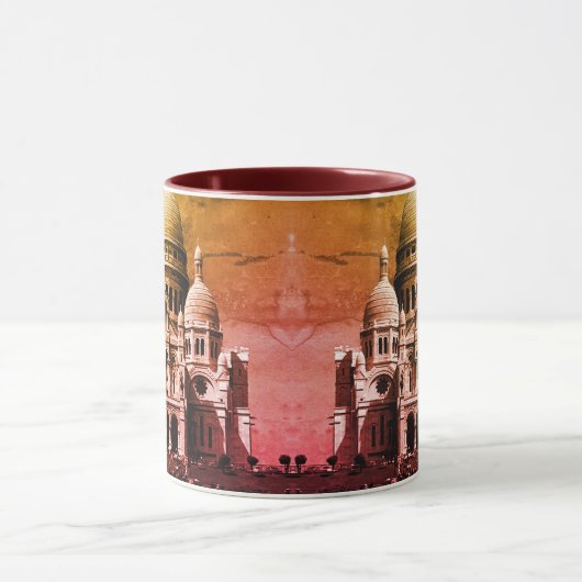 Frankrijk Paris Eiffeltoren Chaillot paleis Mok (Midden)