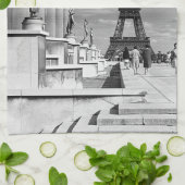  Frankrijk Paris Eiffeltoren Chaillot paleis Theedoek (Gevouwen)