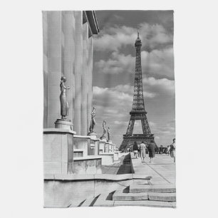 Frankrijk Paris Eiffeltoren Chaillot paleis Theedoek