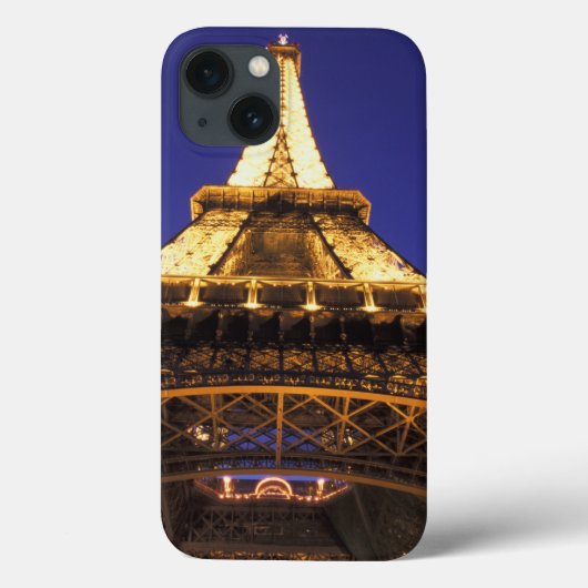 FRANKRIJK, Paris Eiffeltoren, uitzicht, avond Case-Mate iPhone Case (Achterkant)