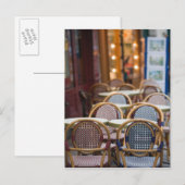 FRANKRIJK, PARIS, Montmartre: Place du Tertre, Caf Briefkaart (Voorkant / Achterkant)