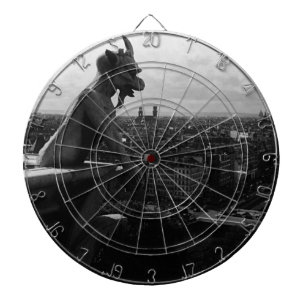  Frankrijk Paris Notre Dame Cathedral duivel Dartbord