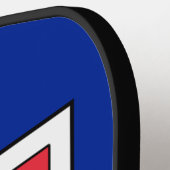 Frankrijk Pickleball Paddle (Links Detail)