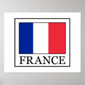 Frankrijk Poster (Voorkant)