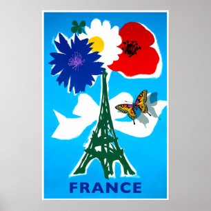 Frankrijk poster