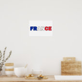 Frankrijk Poster (Keuken)