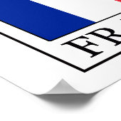 Frankrijk Poster (Hoek)