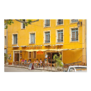 Frankrijk, Provence, Moustiers-Ste-Marie. Credit Foto Afdruk