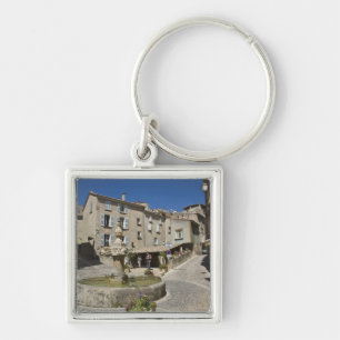 Frankrijk, Provence, Valensole. Toeristen explorer Sleutelhanger