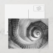 FRANKRIJK, Rhone Valley, LYON: Traboule Staircase Briefkaart (Voorkant / Achterkant)