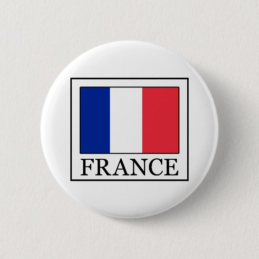 Frankrijk Ronde Button 5,7 Cm (Voorkant)