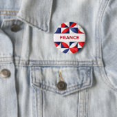 Frankrijk Ronde Button 5,7 Cm (In situ)