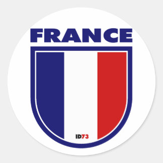 Frankrijk Ronde Sticker