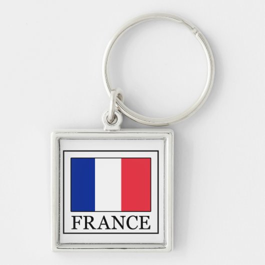 Frankrijk Sleutelhanger (Voorkant)