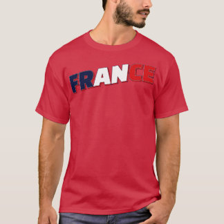 Frankrijk stijl retro souvenir 2 t-shirt