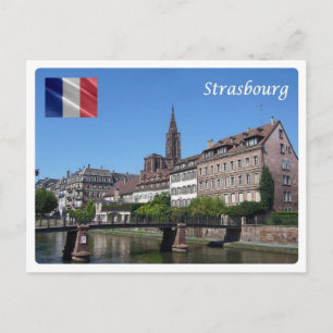 Frankrijk - Straatsburg Starsburgo - Briefkaart