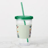 Frankrijk Symbolen Acryl Drinkbeker (Links)