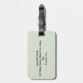 Frankrijk Symbolen Bagagelabel (Achterkant verticaal)