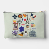 Frankrijk Symbolen Etui (Achterkant)