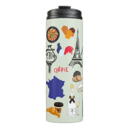 Frankrijk Symbolen Thermosbeker