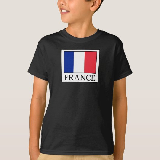 Frankrijk T-shirt (Voorkant)