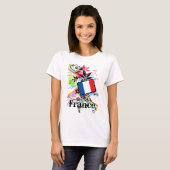 Frankrijk T-shirt (Voorkant volledig)