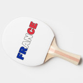 Frankrijk Tafeltennisbatje (Zijkant)