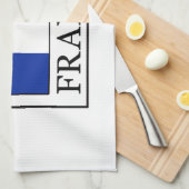 Frankrijk Theedoek (Quarter Fold)