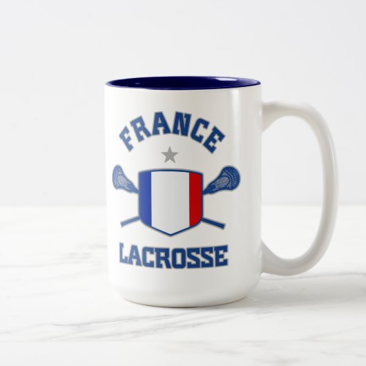 Frankrijk Tweekleurige Koffiemok (Rechts)