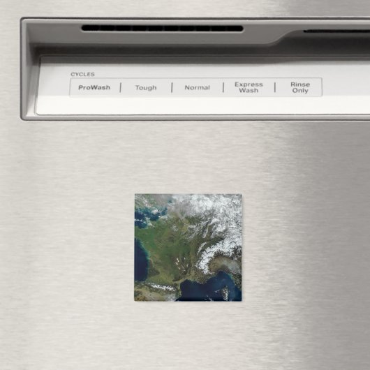 Frankrijk vanuit de ruimte magneet (Insitu (Vaatwasser))