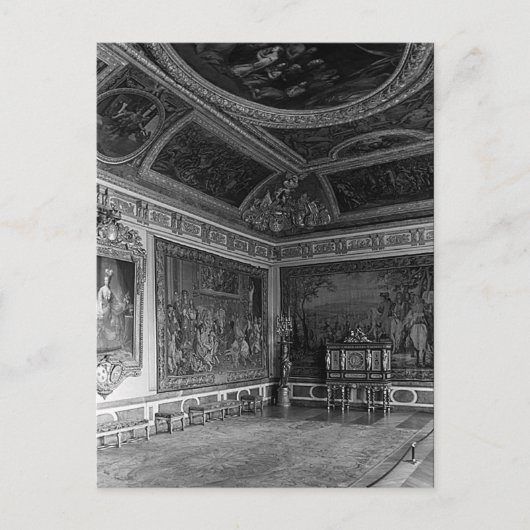 -Frankrijk Versailles palace-eetkamer Briefkaart (Voorkant)