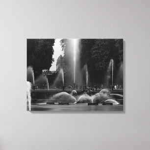 Frankrijk Versailles palace nepmeloenen gieten Canvas Afdruk