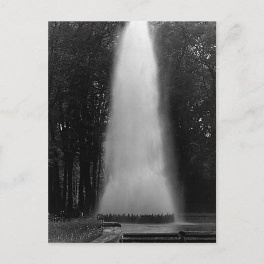 Frankrijk Versailles palace obelisk fontain Briefkaart (Voorkant)