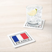 Frankrijk Vierkante Kartonnen Onderzetter (Insitu)