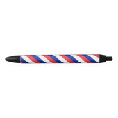 Frankrijk Vlag Balpen Zwarte Inkt Pen (Voorkant)