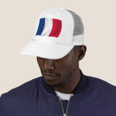 Frankrijk Vlag Hoed Trucker Pet (In situ)