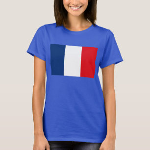 Frankrijk Vlag T-shirt