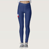 Frankrijk Vlag Vrouwen Leggings (Voorkant)