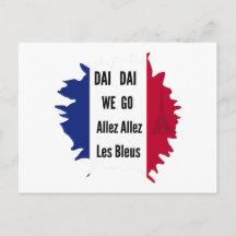 Frankrijk Voetbal 2026 Allez Les Bleus Sticker