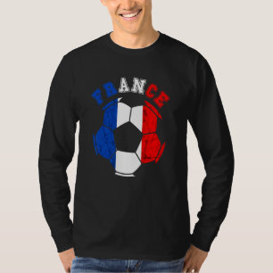 Frankrijk Voetbalteam Frankrijk Bal Franse Trots F T-shirt