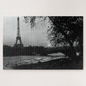 -Frankrijk zonsondergang Eiffeltoren Legpuzzel (Horizontaal)