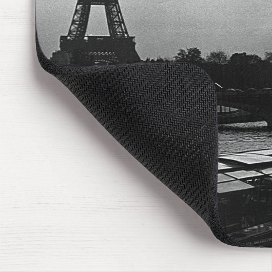 -Frankrijk zonsondergang Eiffeltoren Muismat (Hoek)