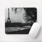 -Frankrijk zonsondergang Eiffeltoren Muismat (Met muis)