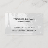 -Frankrijk zonsondergang Eiffeltoren Visitekaartje (Achterkant)