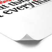 Frank's Redhot I Put That On Everything Hot Sauce  Poster (Hoek)