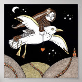 Frannies Vol de Fancy Poster Art Imprimer (Devant)