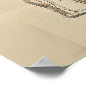 Frans 1825 Acupunctuur Meridian Points Poster (Hoek)