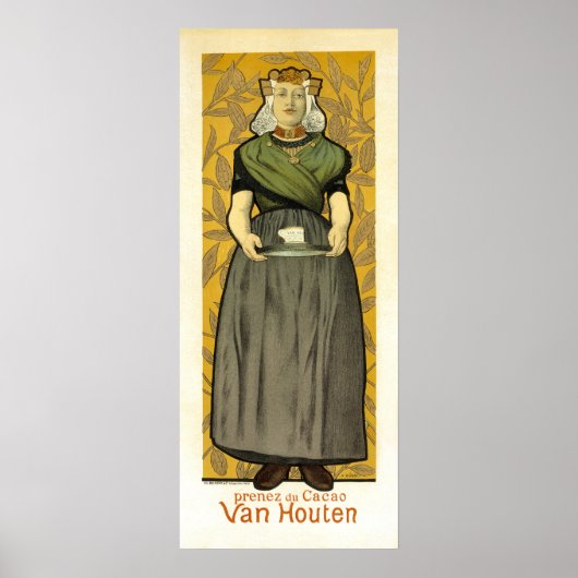 -Frans Adverteren Prenez De Cacao Van Hou Poster (Voorkant)
