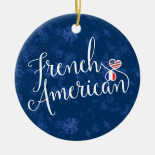 Frans-Amerikaans Ornament met kerstbomen, Frankrij