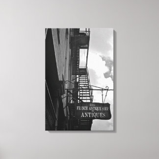 Frans antiek bord canvas afdruk